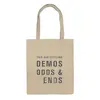 Заказать сумку в Москве. Сумка Demos Odds & Ends Tote Natural от slider - готовые дизайны и нанесение принтов.
