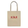Заказать сумку в Москве. Сумка группа N.W.A от Fedor - готовые дизайны и нанесение принтов.