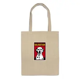 Заказать сумку в Москве. Сумка Собака: DALMATIAN от Виктор Гришин - готовые дизайны и нанесение принтов.