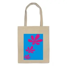 Заказать сумку в Москве. Сумка розовая лилия от nikol - готовые дизайны и нанесение принтов.