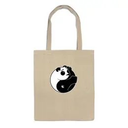 Заказать сумку в Москве. Сумка Панда (Panda) от fanart - готовые дизайны и нанесение принтов.