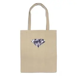 Заказать сумку в Москве. Сумка алмаз от Mari_M - готовые дизайны и нанесение принтов.