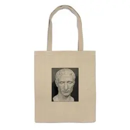 Заказать сумку в Москве. Сумка Retro Iulius Caesar от Даниил Шабак - готовые дизайны и нанесение принтов.