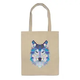 Заказать сумку в Москве. Сумка Геометрический волк от MariYang  - готовые дизайны и нанесение принтов.