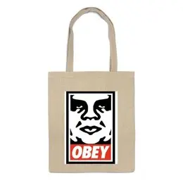 Заказать сумку в Москве. Сумка obey. от ansheg - готовые дизайны и нанесение принтов.