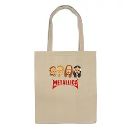 Заказать сумку в Москве. Сумка Metallica от Leichenwagen - готовые дизайны и нанесение принтов.