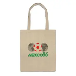 Заказать сумку в Москве. Сумка Чемпионат мира по футболу в Мексике 1986 год от Fedor - готовые дизайны и нанесение принтов.