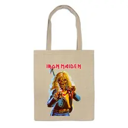 Заказать сумку в Москве. Сумка Iron Maiden Band от Leichenwagen - готовые дизайны и нанесение принтов.