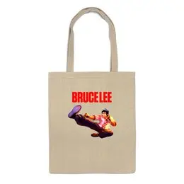 Заказать сумку в Москве. Сумка Bruce Lee от Leichenwagen - готовые дизайны и нанесение принтов.