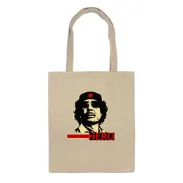 Заказать сумку в Москве. Сумка Муаммар Каддафи от Leichenwagen - готовые дизайны и нанесение принтов.