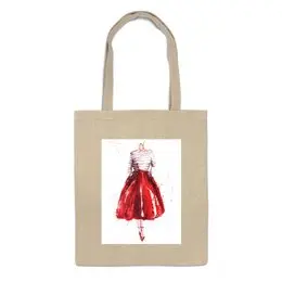 Заказать сумку в Москве. Сумка Red skirt, red lips от Анна Терешина - готовые дизайны и нанесение принтов.
