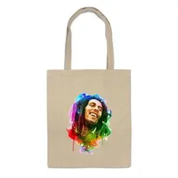 Заказать сумку в Москве. Сумка Bob Marley от print_not_dead - готовые дизайны и нанесение принтов.