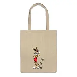 Заказать сумку в Москве. Сумка Bugs Bunny_woman от Printio - готовые дизайны и нанесение принтов.