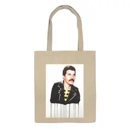 Заказать сумку в Москве. Сумка Freddie Mercury от cherdantcev - готовые дизайны и нанесение принтов.