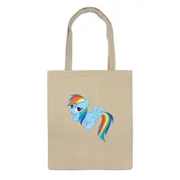 Заказать сумку в Москве. Сумка My Little Pony friendship is magic от manhunt7 - готовые дизайны и нанесение принтов.