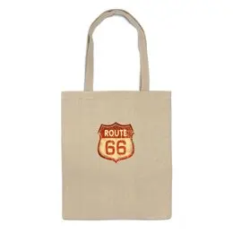 Заказать сумку в Москве. Сумка Route 66 от Анна Андреева - готовые дизайны и нанесение принтов.