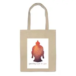 Заказать сумку в Москве. Сумка buddha  от Евгения С - готовые дизайны и нанесение принтов.