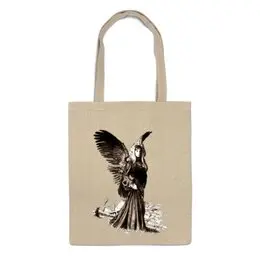 Заказать сумку в Москве. Сумка Прекрасный ангел от Антон Пак - готовые дизайны и нанесение принтов.