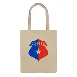 Заказать сумку в Москве. Сумка Сборная Чили по футболу от printik - готовые дизайны и нанесение принтов.