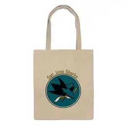 Заказать сумку в Москве. Сумка San Jose Sharks от kspsshop - готовые дизайны и нанесение принтов.