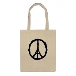 Заказать сумку в Москве. Сумка Париж от gopotol - готовые дизайны и нанесение принтов.