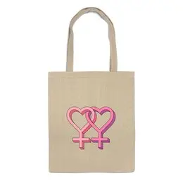 Заказать сумку в Москве. Сумка Lesbian love от td-1991@yandex.ru - готовые дизайны и нанесение принтов.