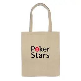 Заказать сумку в Москве. Сумка PokerStars от YellowCloverShop - готовые дизайны и нанесение принтов.