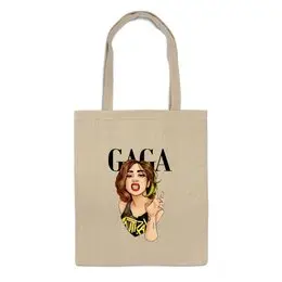 Заказать сумку в Москве. Сумка леди Гага от Татьяна - готовые дизайны и нанесение принтов.