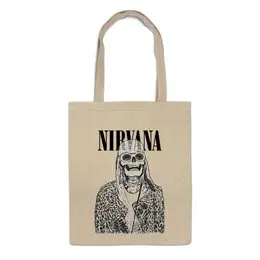 Заказать сумку в Москве. Сумка Nirvana от Leichenwagen - готовые дизайны и нанесение принтов.