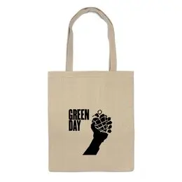 Заказать сумку в Москве. Сумка Green Day от BURNSHIRTS - готовые дизайны и нанесение принтов.