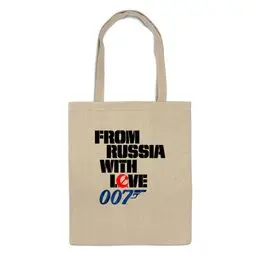 Заказать сумку в Москве. Сумка James Bond от Leichenwagen - готовые дизайны и нанесение принтов.