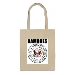 Заказать сумку в Москве. Сумка Ramones  от cherdantcev - готовые дизайны и нанесение принтов.