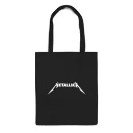 Заказать сумку в Москве. Сумка Metallica логотип от roma_gorokhov_87@mail.ru - готовые дизайны и нанесение принтов.