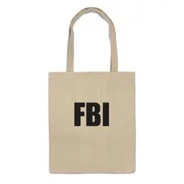 Заказать сумку в Москве. Сумка FBI AGENT от gent777 - готовые дизайны и нанесение принтов.