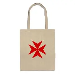 Заказать сумку в Москве. Сумка Мальтийский крест от trend - готовые дизайны и нанесение принтов.