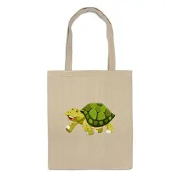 Заказать сумку в Москве. Сумка черепаха новый год от nadegda - готовые дизайны и нанесение принтов.