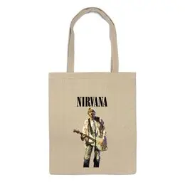 Заказать сумку в Москве. Сумка Nirvana  от rancid - готовые дизайны и нанесение принтов.