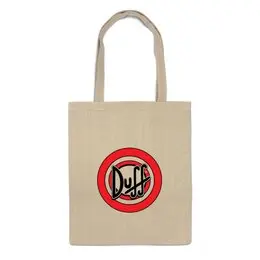 Заказать сумку в Москве. Сумка Duff beer от YellowCloverShop - готовые дизайны и нанесение принтов.