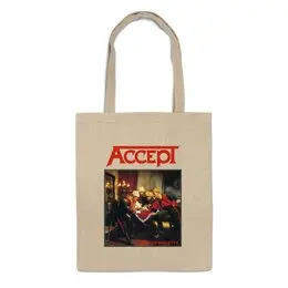 Заказать сумку в Москве. Сумка Accept band от Leichenwagen - готовые дизайны и нанесение принтов.