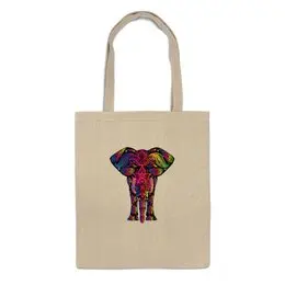 Заказать сумку в Москве. Сумка Слон  от queen  - готовые дизайны и нанесение принтов.