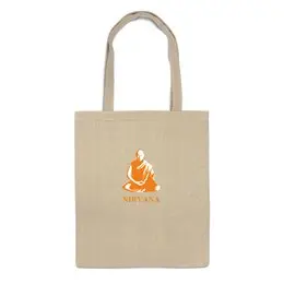 Заказать сумку в Москве. Сумка Nirvana-orange от LINGAM ART | lingam.ord@gmail.com - готовые дизайны и нанесение принтов.