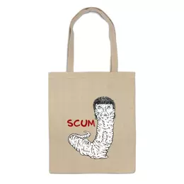 Заказать сумку в Москве. Сумка Scum art от Leichenwagen - готовые дизайны и нанесение принтов.