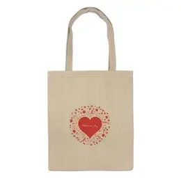 Заказать сумку в Москве. Сумка День святого Валентина от CoolDesign - готовые дизайны и нанесение принтов.