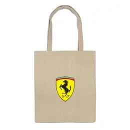 Заказать сумку в Москве. Сумка Ferrari  от DESIGNER   - готовые дизайны и нанесение принтов.