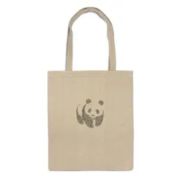 Заказать сумку в Москве. Сумка Язык панды от AstArt - готовые дизайны и нанесение принтов.