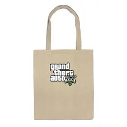 Заказать сумку в Москве. Сумка Grand Theft Auto 5 от VashAdmin - готовые дизайны и нанесение принтов.