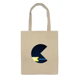 Заказать сумку в Москве. Сумка Pacman (Пакмен) от Andrew Zaycev - готовые дизайны и нанесение принтов.