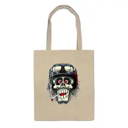 Заказать сумку в Москве. Сумка Skull Art от Leichenwagen - готовые дизайны и нанесение принтов.