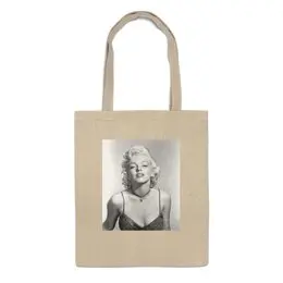 Заказать сумку в Москве. Сумка Marilyn Monroe   от KinoArt - готовые дизайны и нанесение принтов.