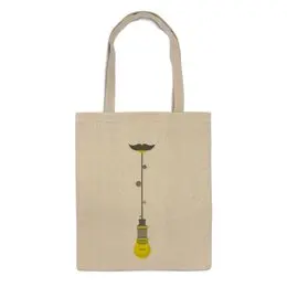 Заказать сумку в Москве. Сумка Лампа - галстук от megashmot - готовые дизайны и нанесение принтов.